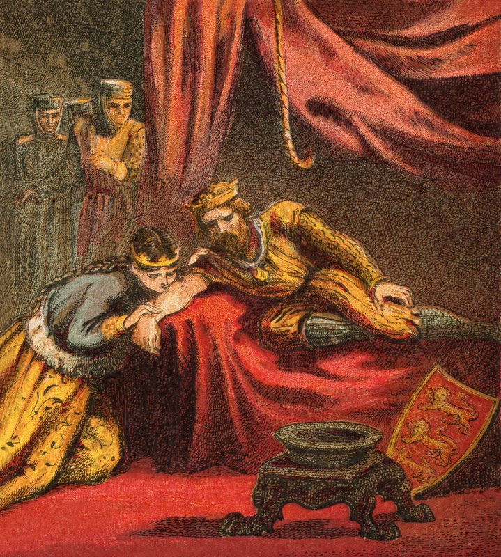 Prens Edward ve Karısı by English School
