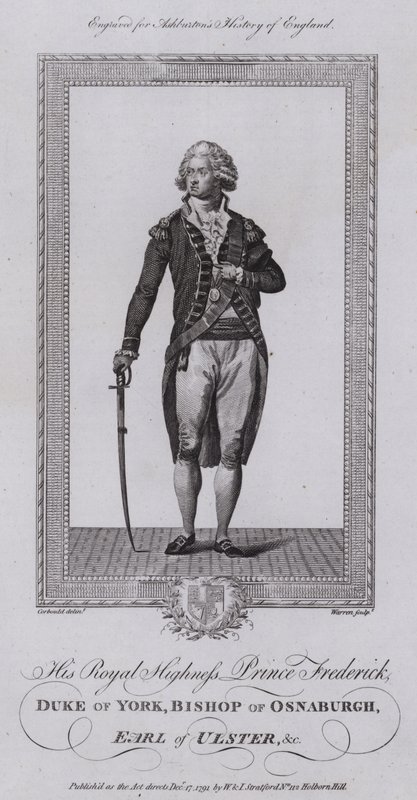 Prens Frederick, York Dükü by English School