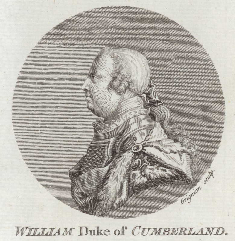 Prens William, Cumberland Dükü by English School
