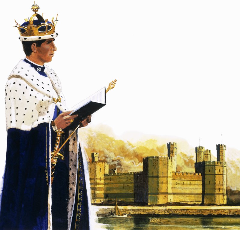 Galler Prensi Caernarvon Kalesi