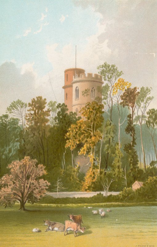 Princes Tower--Jersey by English School