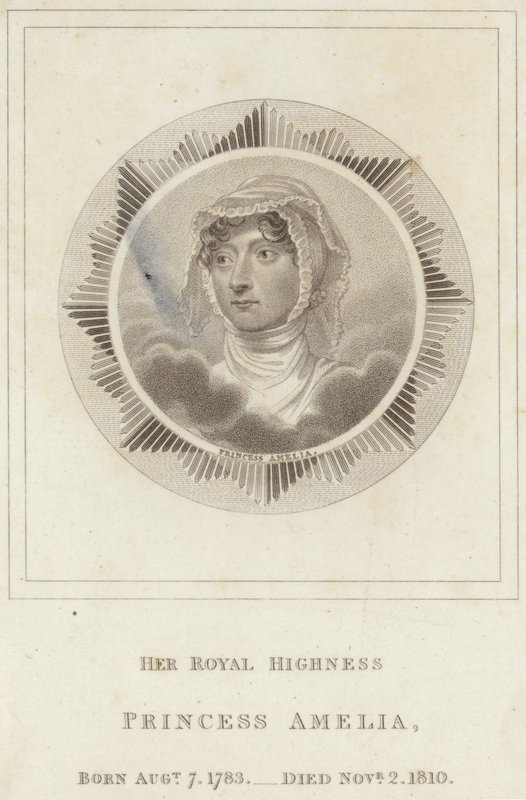 Birleşik Krallık Prensesi Amelia by English School