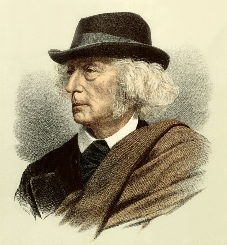 Profesör John Stuart Blackie by English School