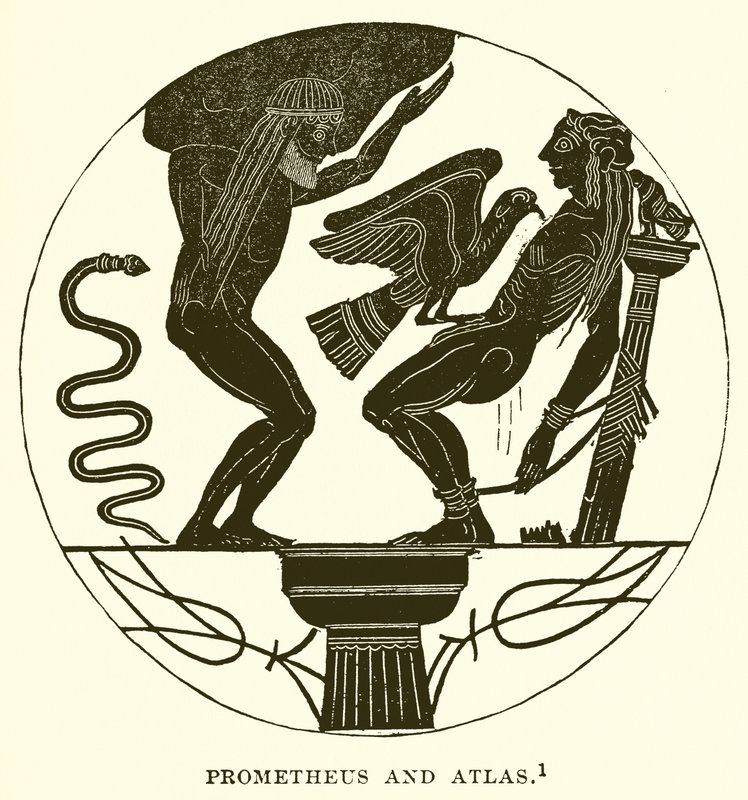 Prometheus ve Atlas by English School