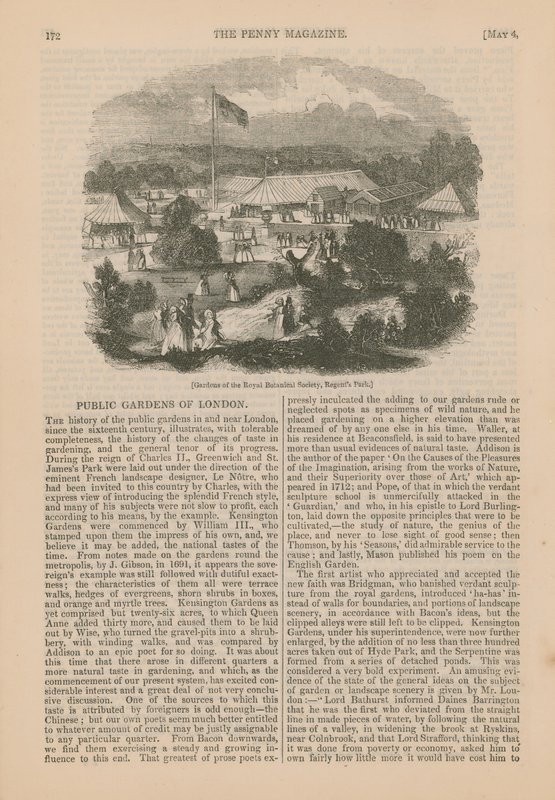 Londra Halk Bahçeleri by English School