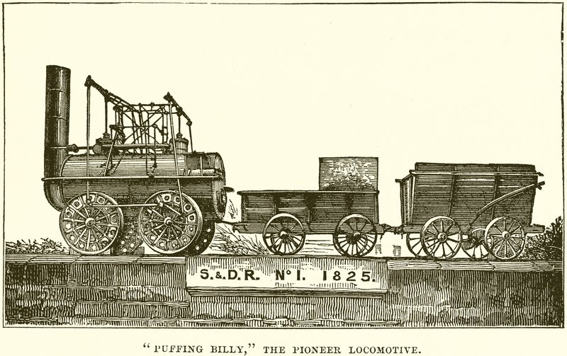 Puffing Billy, Pioneer Lokomotifi by English School