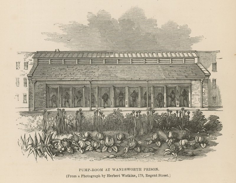 Wandsworth Hapishanesinde pompa odası by English School
