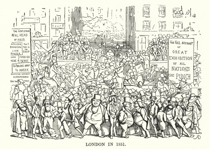 Punch karikatür: 1851