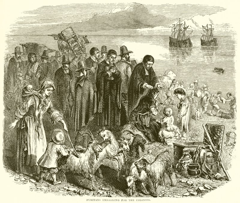 Kolonilere Başlayan Püritenler by English School