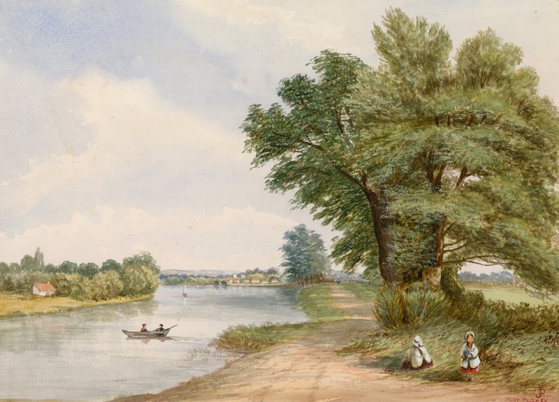 Putney, Londra (kağıt üzerinde wc) by English School