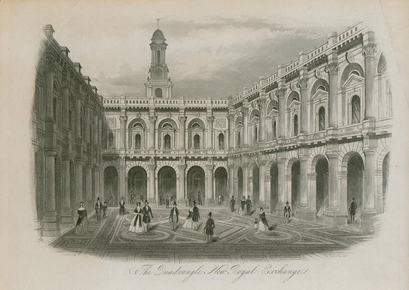 Dörtgen Kraliyet Borsası, Londra by English School