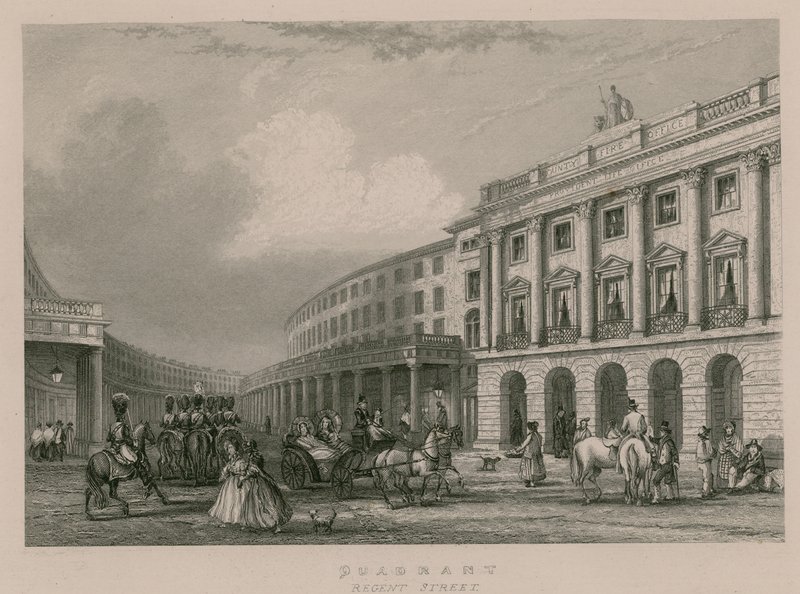 Çeyrek, Regent Street, Londra by English School