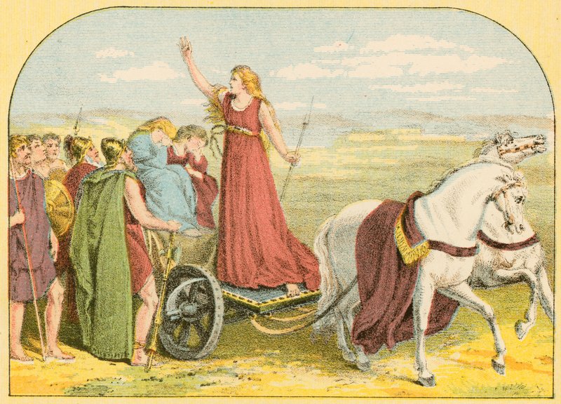 Kraliçe Boadicea by English School