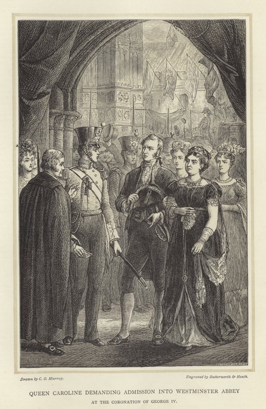 Kraliçe Caroline, Westminster Manastırı