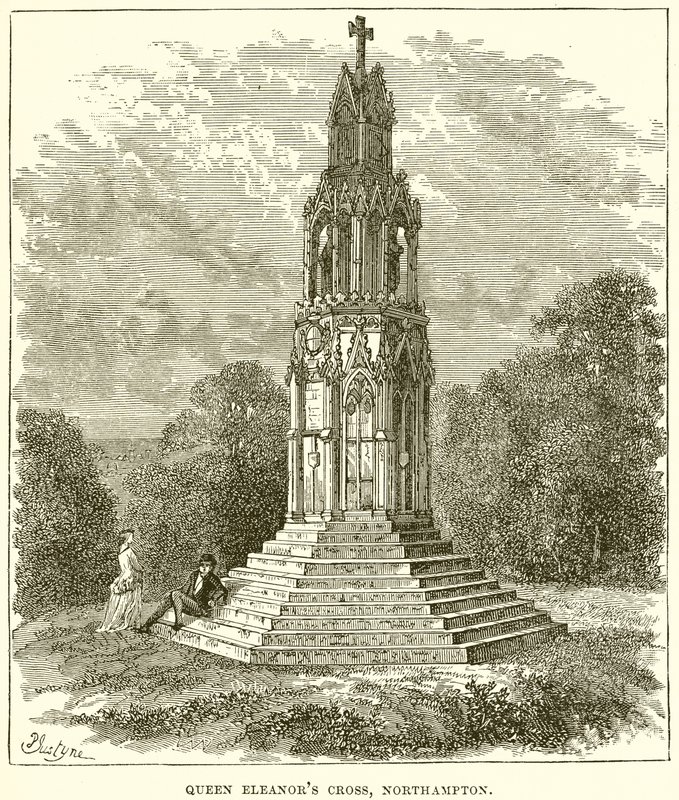 Kraliçe Eleanors Haçı, Northampton by English School