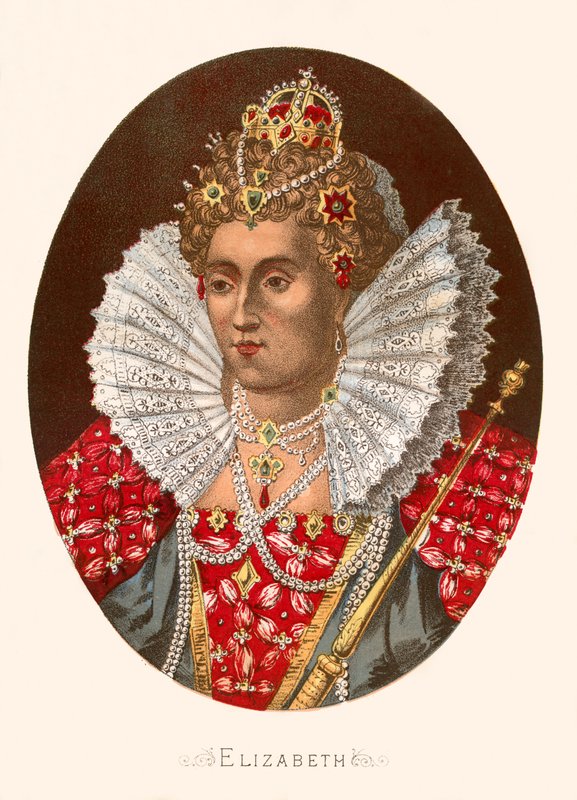 Kraliçe Elizabeth by English School