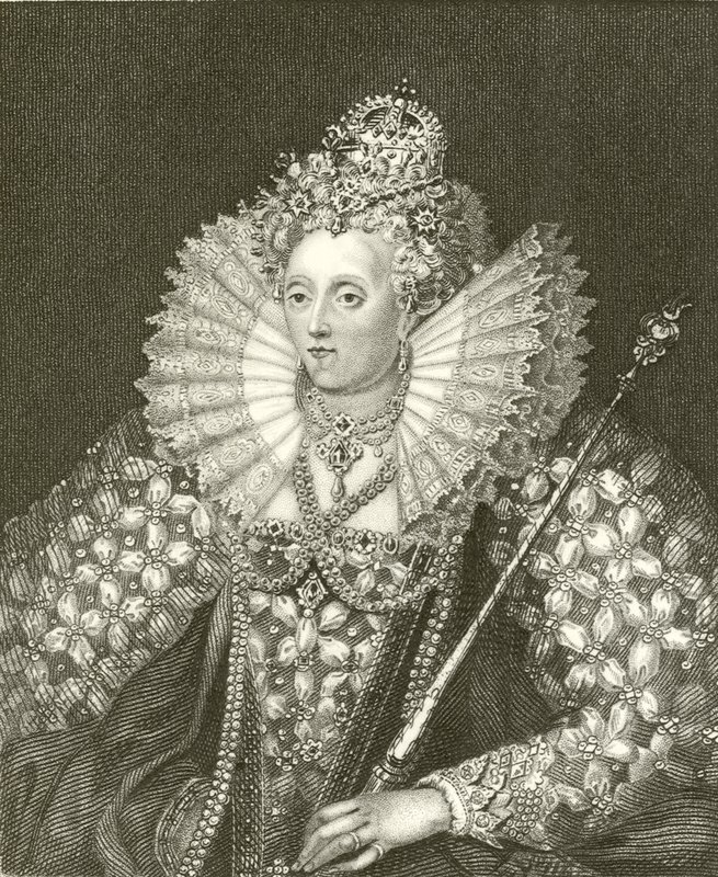 Kraliçe I. Elizabeth by English School
