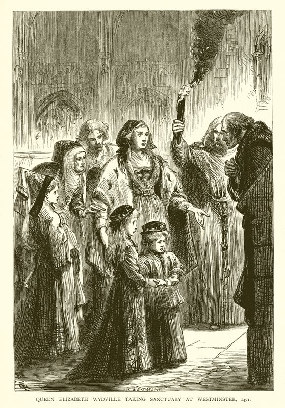 Kraliçe Elizabeth Wydville, Westminster
