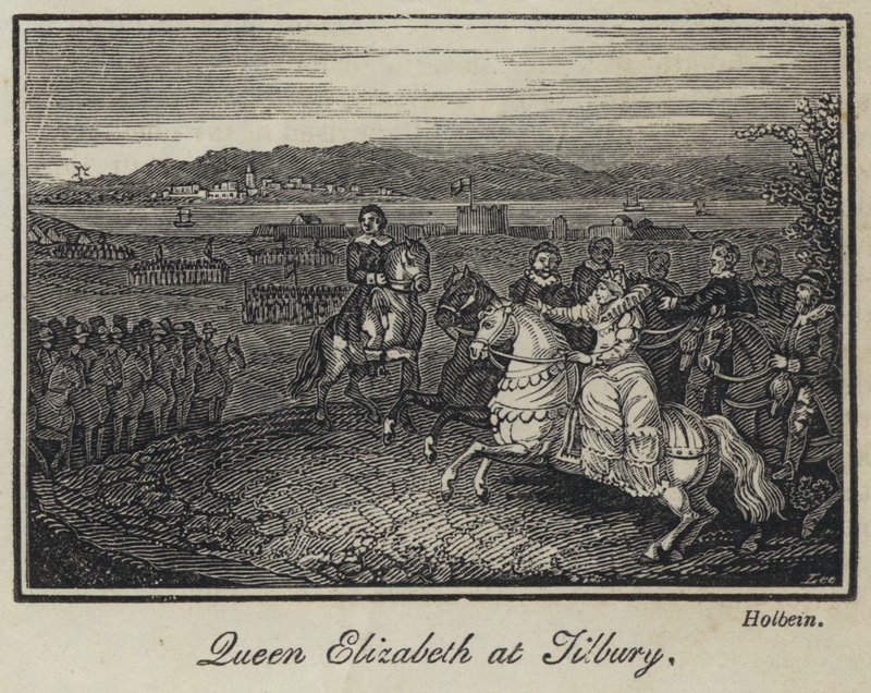 Kraliçe Elizabeth, Tilbury