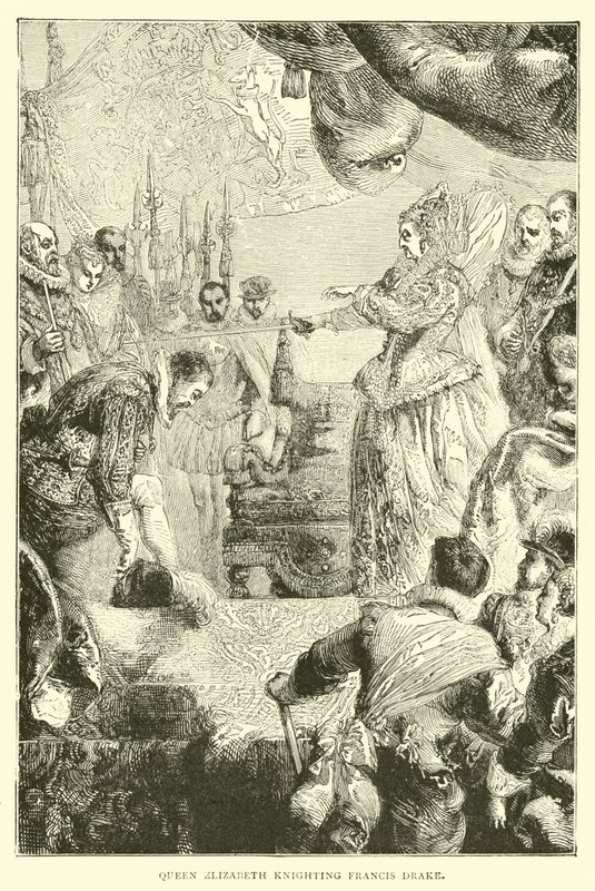 Kraliçe Elizabeth, Francis Drake