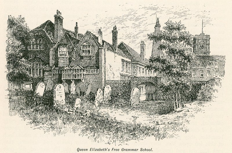Queen Elizabeths Ücretsiz Gramer Okulu, St Saviours, Southwark by English School