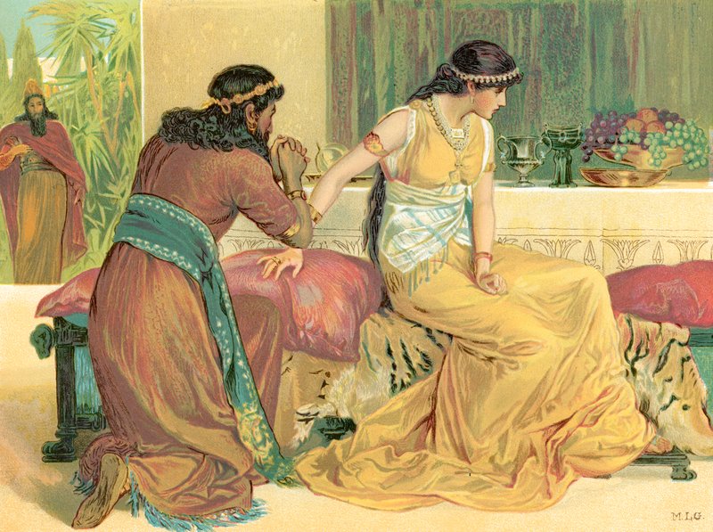 Kraliçe Ester ve Haman by English School