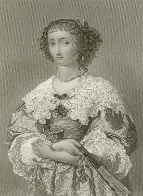 Kraliçe Henrietta Maria, kral I. Charles