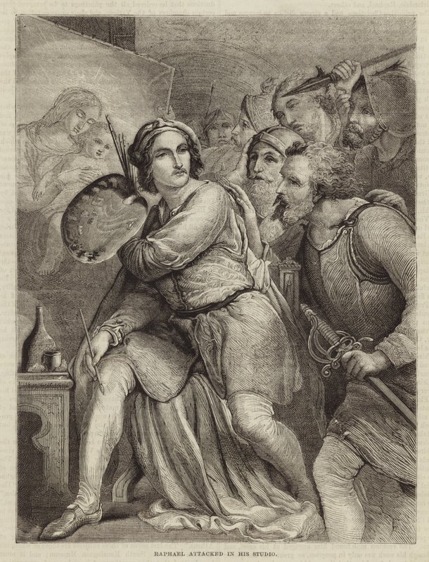 Raphael stüdyosunda saldırıya uğradı by English School