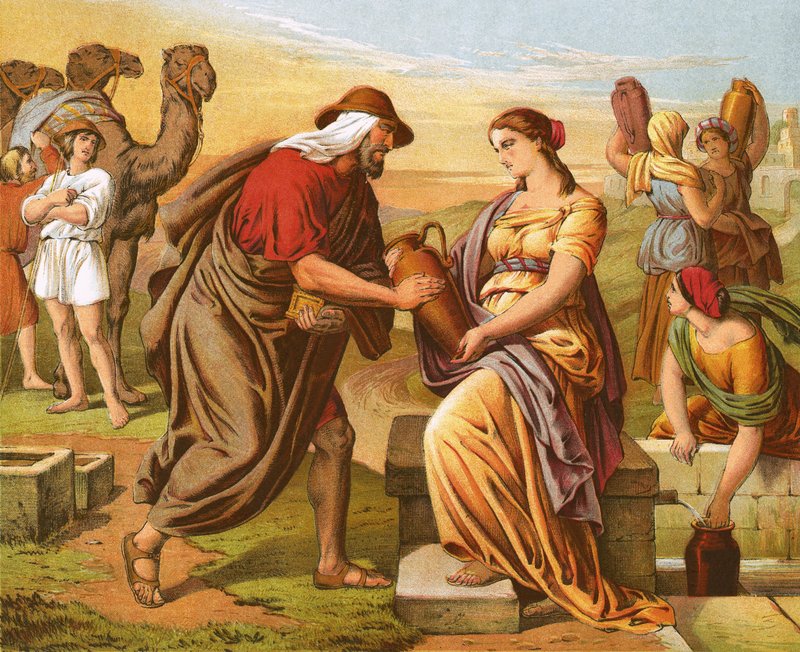 Rebecca, Abraham