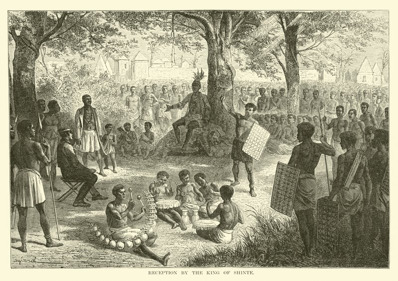 Shinte Kralı tarafından resepsiyon by English School