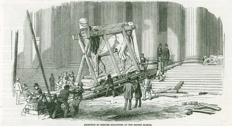 Ninova heykellerinin British Museum