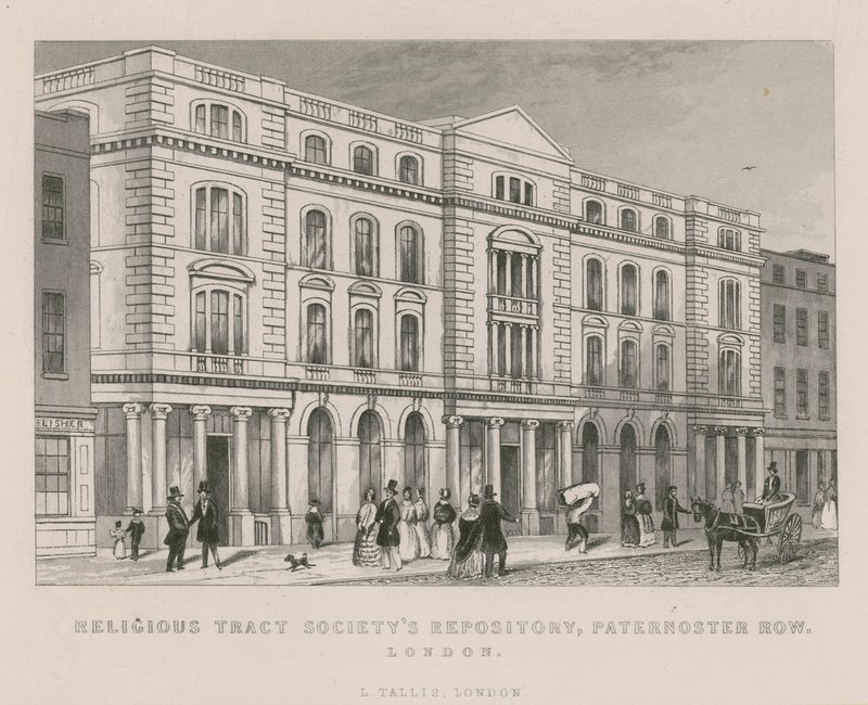 Dini Yol Derneği Deposu, Paternoster Row, Londra by English School