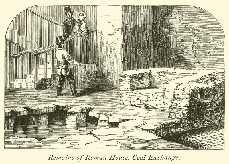 Roma Evi Kalıntıları, Kömür Borsası by English School
