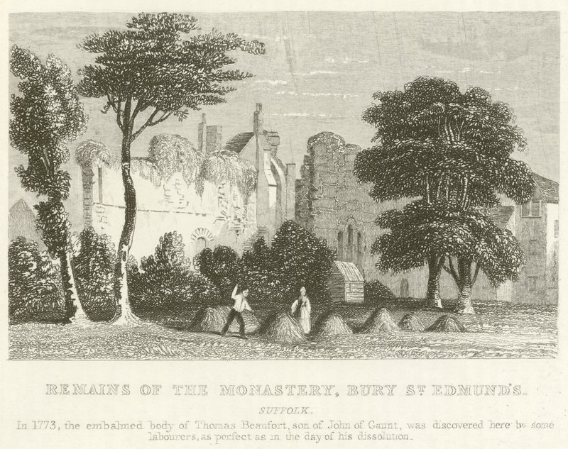 Manastır kalıntıları, Bury St Edmund
