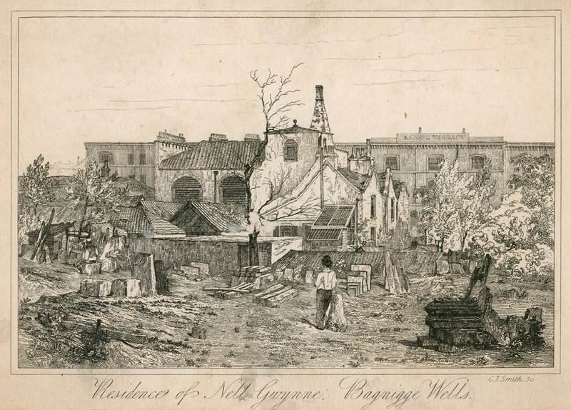 Nell Gwynne Konutu, Bagnigge Wells, Londra by English School