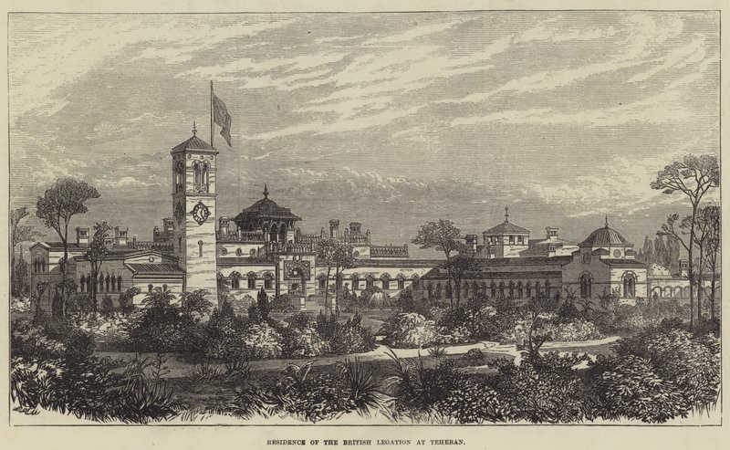 İngiliz elçiliğinin Tahran
