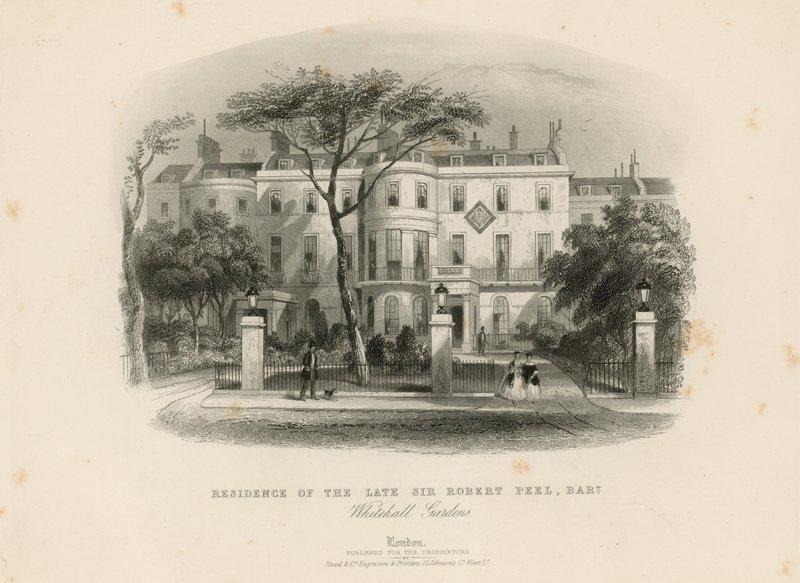 Merhum Sir Robert Peel'in ikametgahı by English School