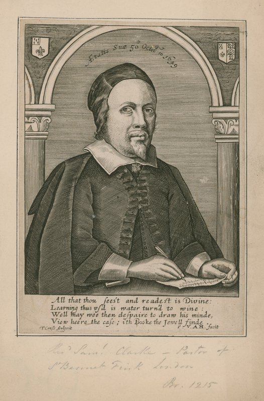 Rahip Samuel Clarke, Aziz Benet Fink