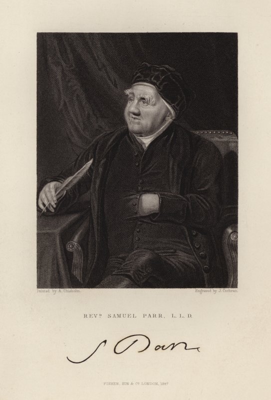 Muhterem Samuel Parr by English School