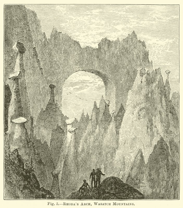 Rhodas Kemeri, Wasatch Dağları by English School