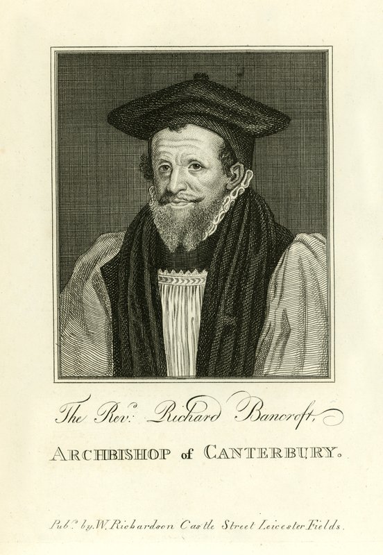 Canterbury Başpiskoposu Richard Bancroft by English School