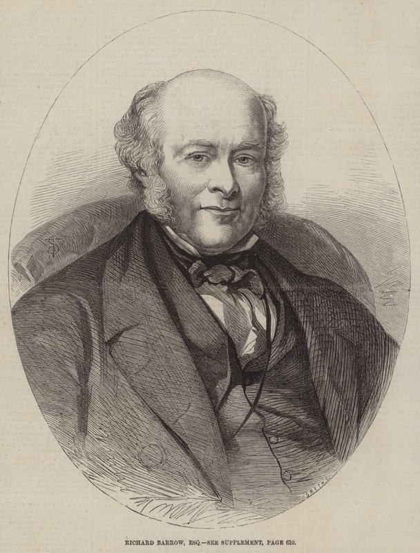 Richard Barrow, Esquire (gravür) by English School