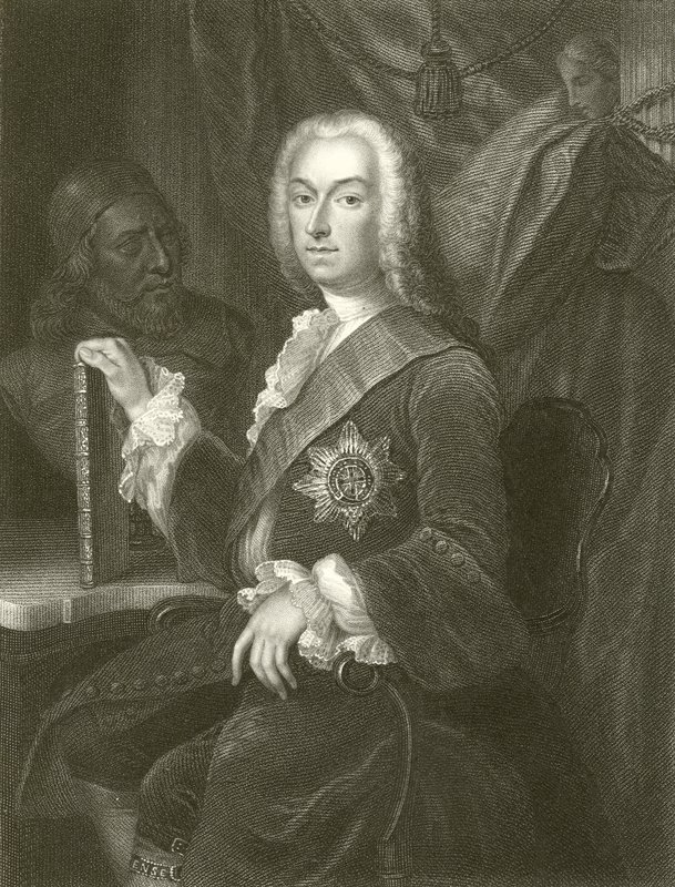 Richard Boyle, Burlington Kontu by English School