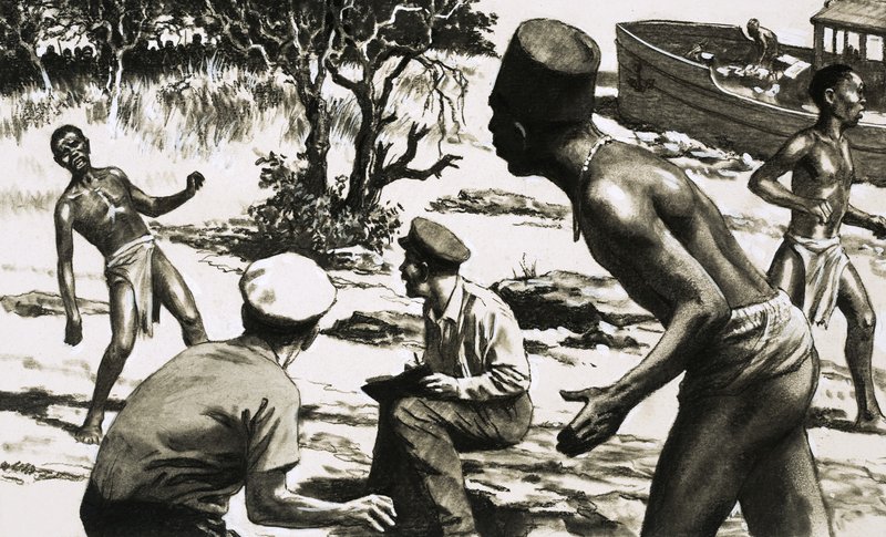 Richard Cliff ve Charles Osborne saldırı altında olduklarını fark ettiler by English School