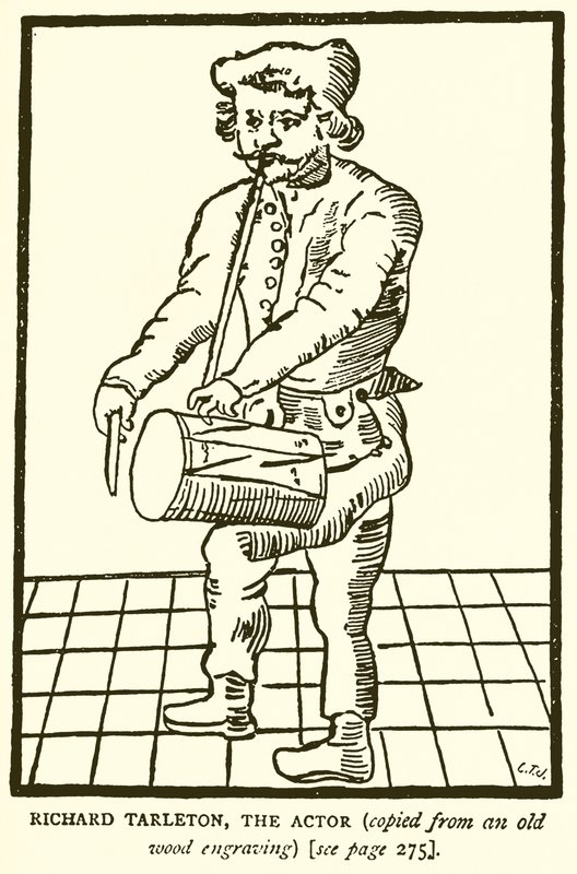 Richard Tarleton, Oyuncu by English School