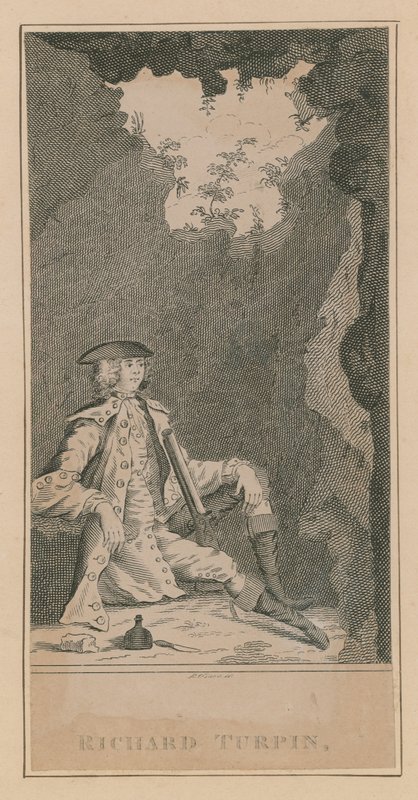 Richard Turpin namı diğer Dick Turpin, eşkıya by English School