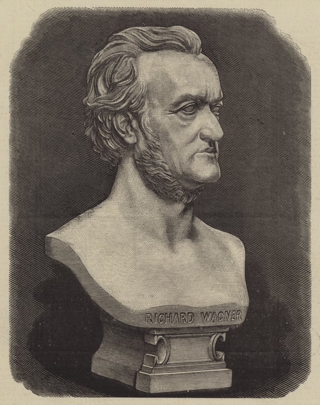 Richard Wagner (gravür) by English School