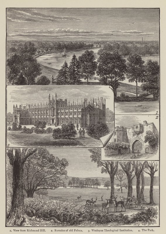 Richmond (gravür) by English School