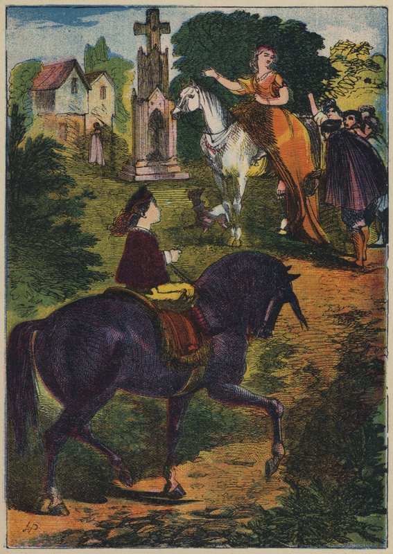 Horoz Atı Sürmek, vb (renkli taş) by English School