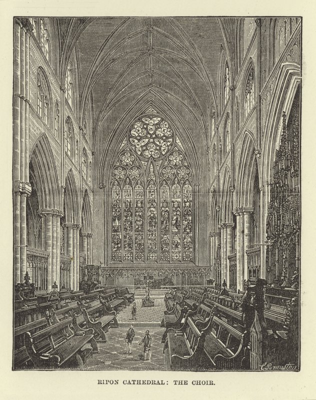 Ripon Katedrali, Koro by English School